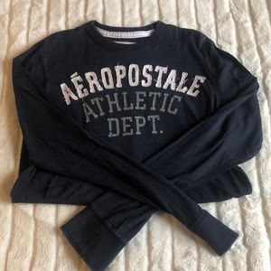 Navy Blue Aeropostale Long Sleeve